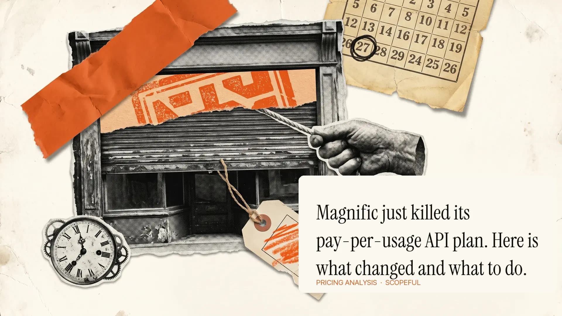 Developer at desk in morning light, Magnific API pay-per-usage discontinued announcement