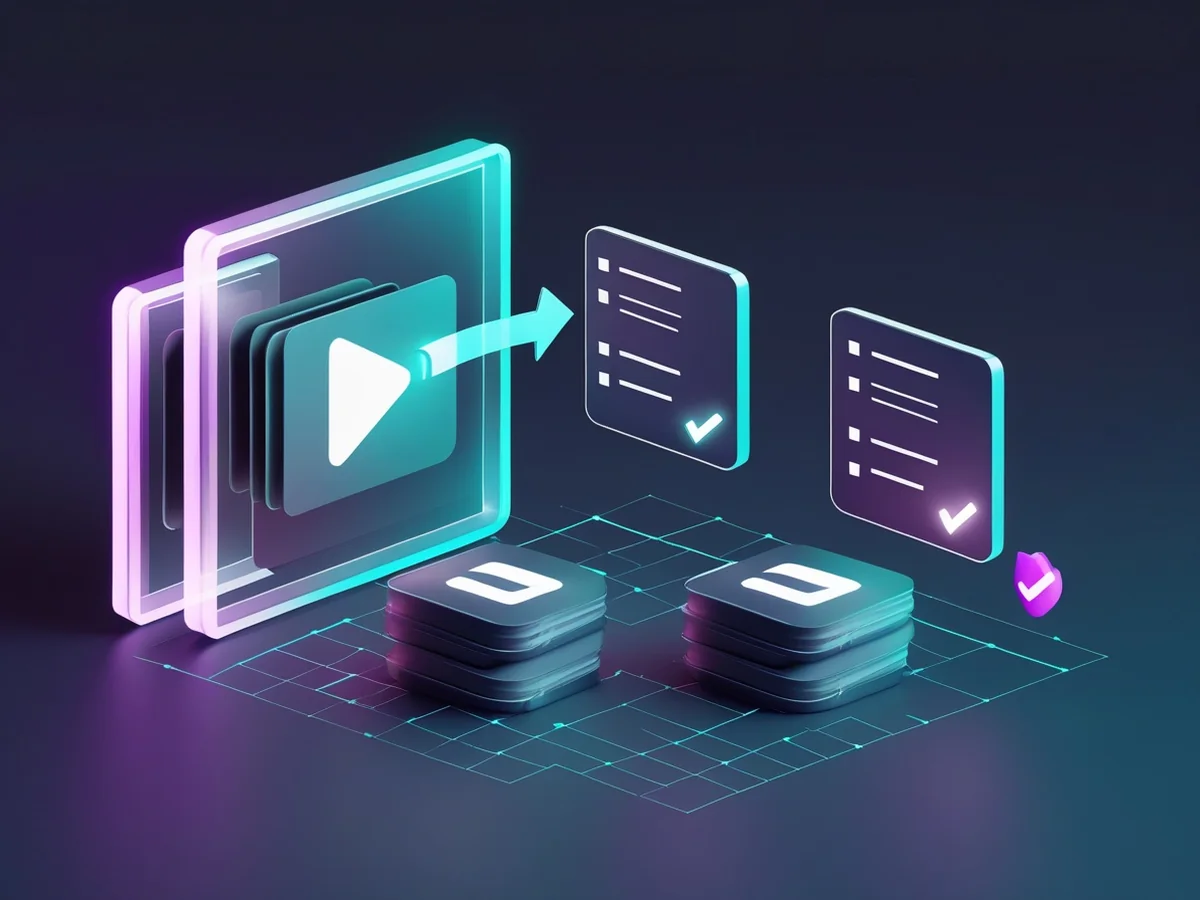 Video to Tasks